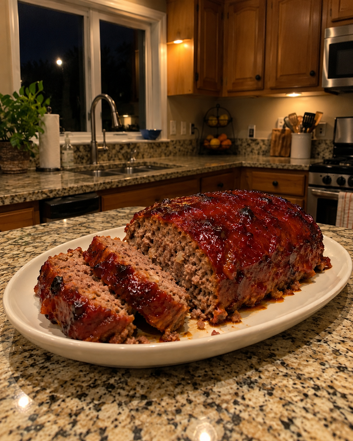 HOMEMADE BROWN SUGAR MEATLOAF