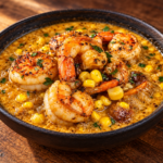 Creamy Cajun Shrimp and Corn Recipe