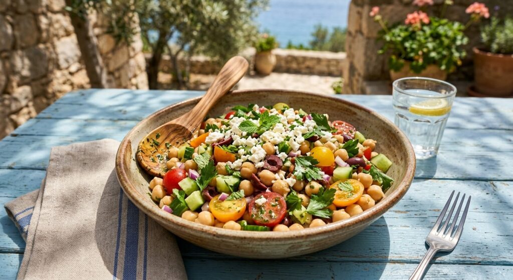 Mediterranean Chickpea Salad