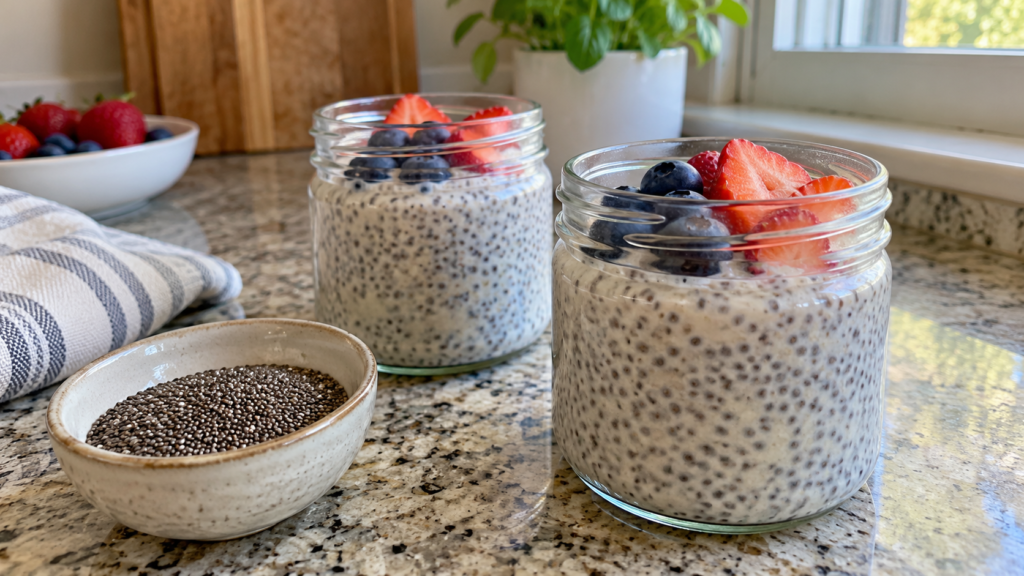 Easy Vanilla Chia Seed Pudding