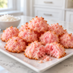 Strawberry Coconut Macaroons Strawberry Coconut Macaroons