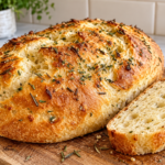 Easy Garlic Rosemary Bread