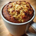 Banana Oat Microwave Mug Cake