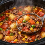 Slow Cooker Hamburger Stew