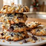 Flourless Coconut Almond Joy Cookies