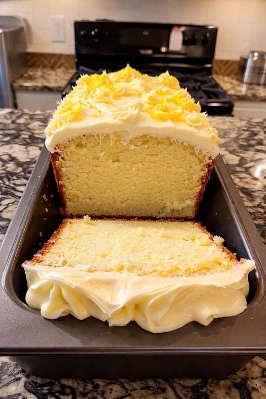 3-Ingredient Lemon Cake