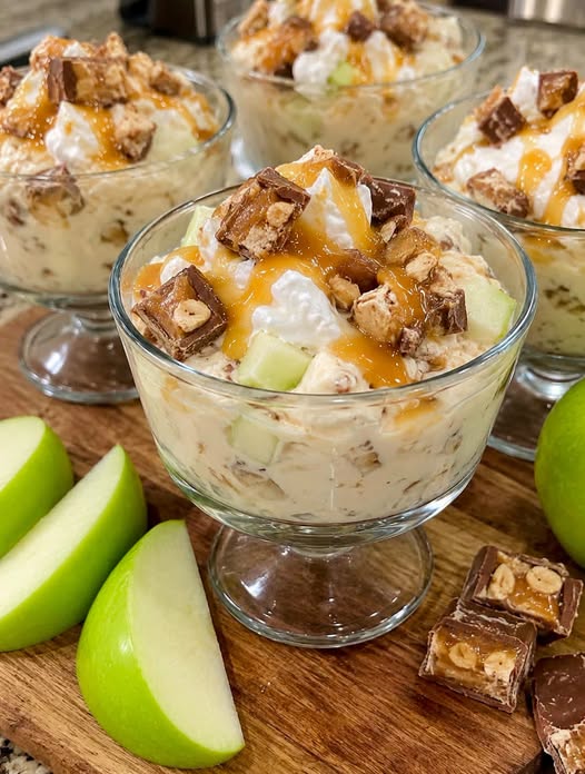 Snickers Caramel Apple Salad