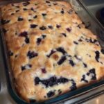 Blueberry Buttermilk Breakfast Cake