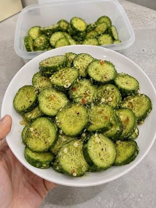 Cucumber Bang Salad