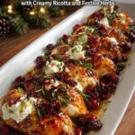 Honey Cranberry Chicken with Ricotta