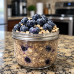 Blueberry overnight oats