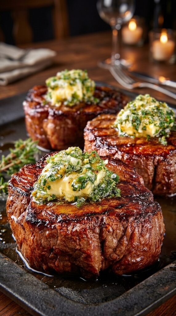 Garlic Butter Filet Mignon