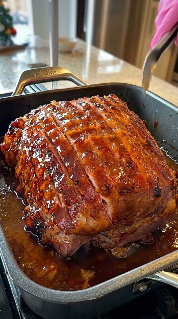 Brown Sugar Honey Glazed Ham – Easy Holiday Recipe