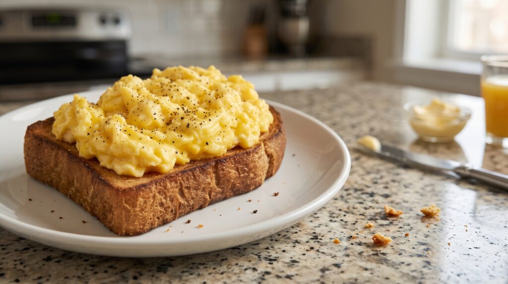 Creamy Soft Scrambled Eggs