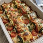 Baked Zucchini Roll-Ups with Spinach and Ricotta