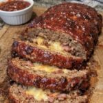 Stuffed Cheese and Bacon Meatloaf