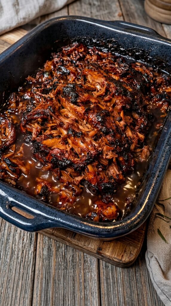 Slow Cooker Smoky BBQ Pulled Pork