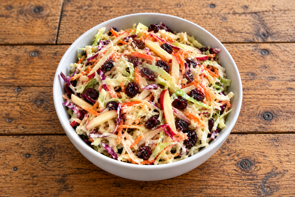 Cranberry Apple Coleslaw