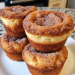 Cinnamon Sugar Cream Cheese Muffins Recipe