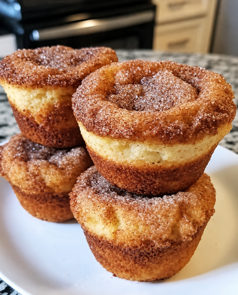Cinnamon Sugar Cream Cheese Muffins Recipe