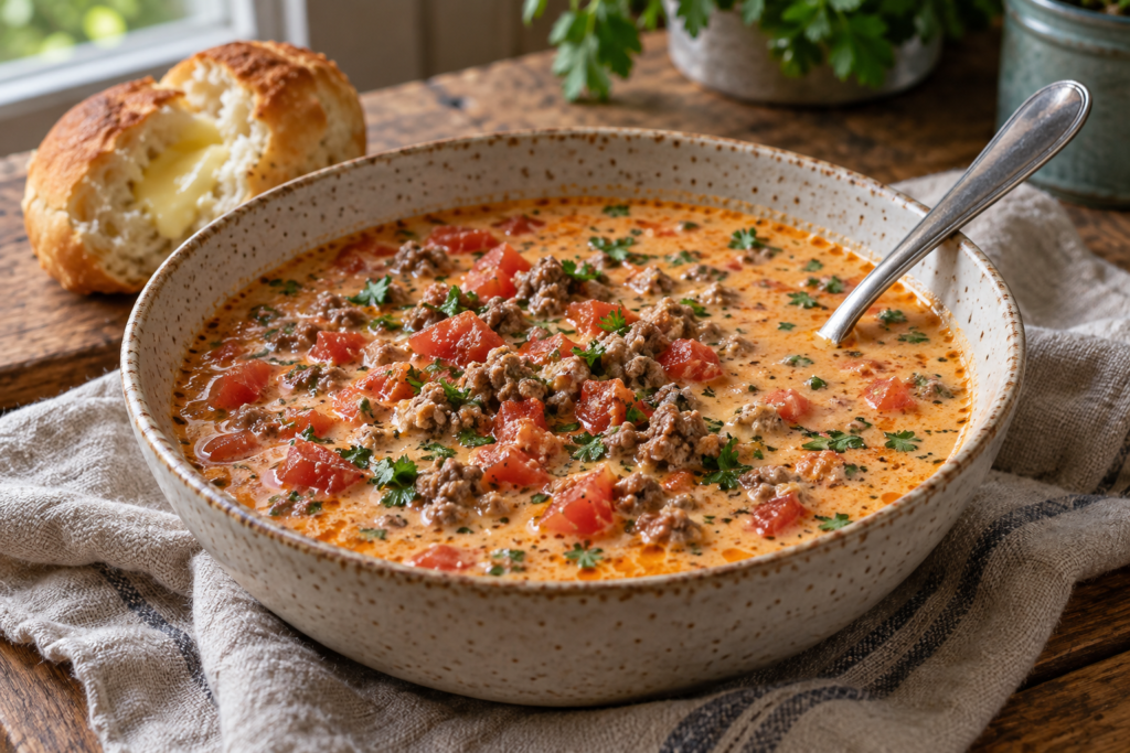 creamy-ground-beef-tomato-soup