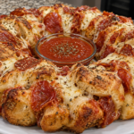 Easy Pepperoni Pizza Monkey Bread Recipe