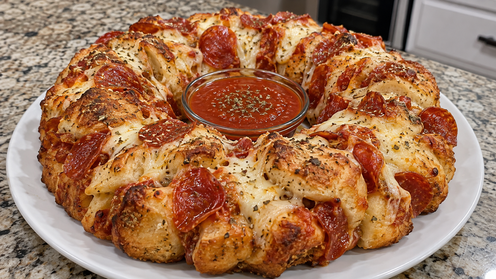 Easy Pepperoni Pizza Monkey Bread Recipe