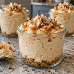 Toasted Caramel Coconut Cheesecake Fluff