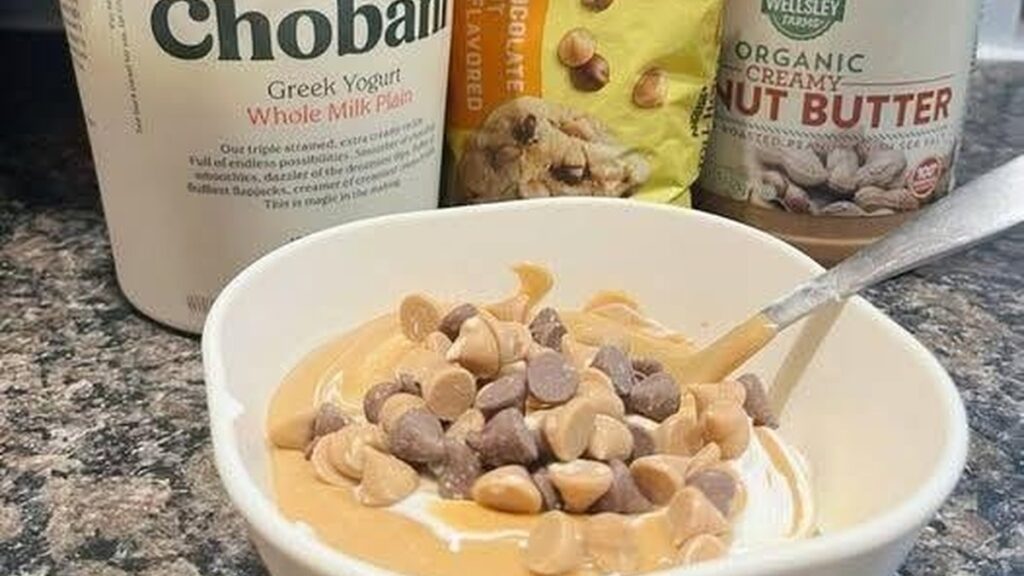 Peanut Butter Chip Yogurt Bowl