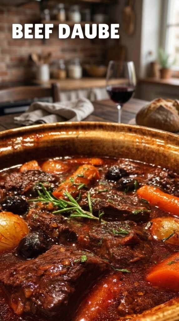 Classic French Beef Daube Recipe – Tender Slow-Braised Beef